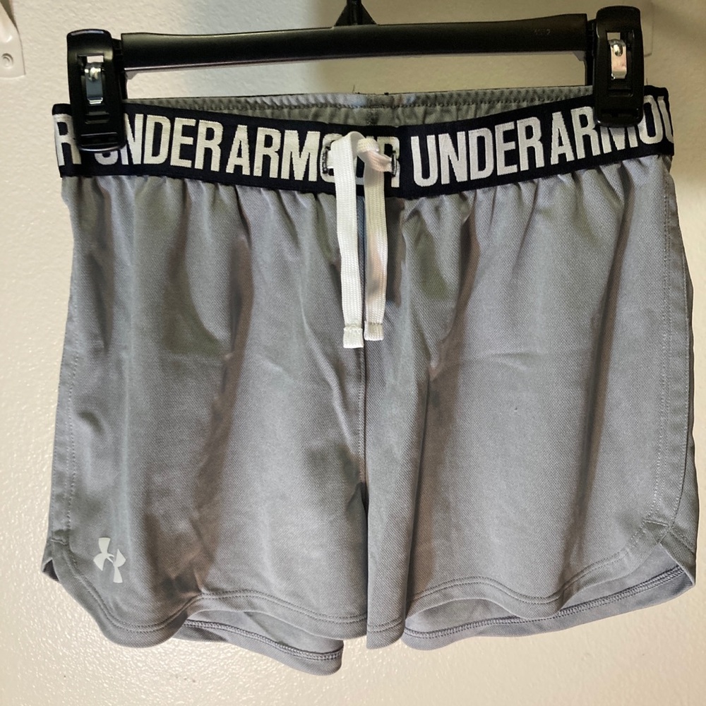 Under Armour running shorts Grey size small